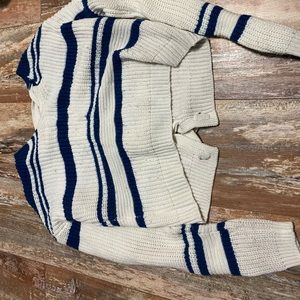 Criss cross back sweater